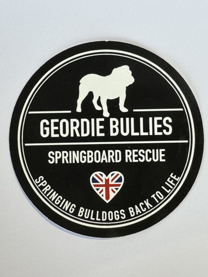 Geordie Bullies Car Sticker